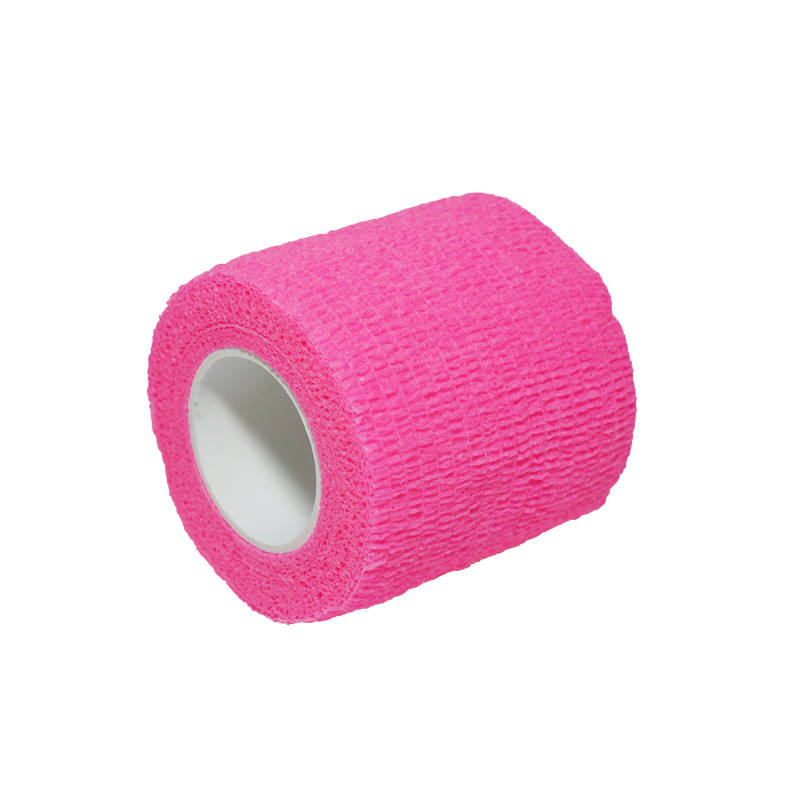 Roze zelfklevend verband