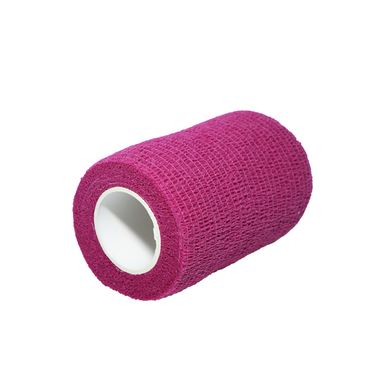 paars zelfklevend verband