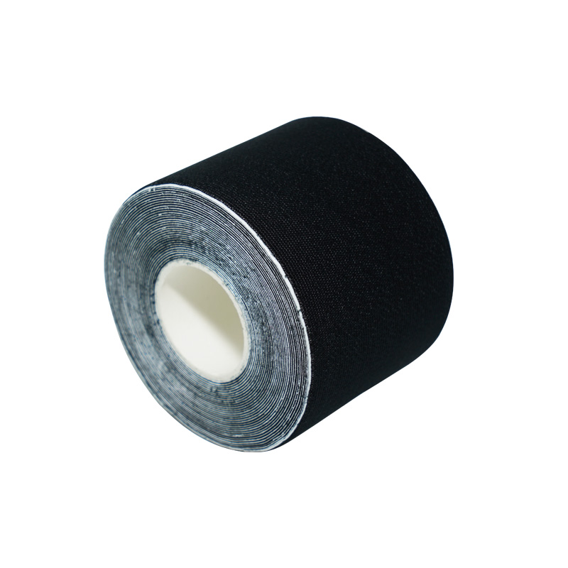 Zwarte reflecterende stoffen patch Kinesiologie tape