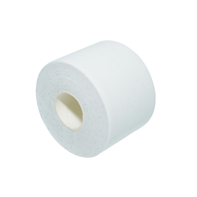 Kinesiologische tape van wit katoen