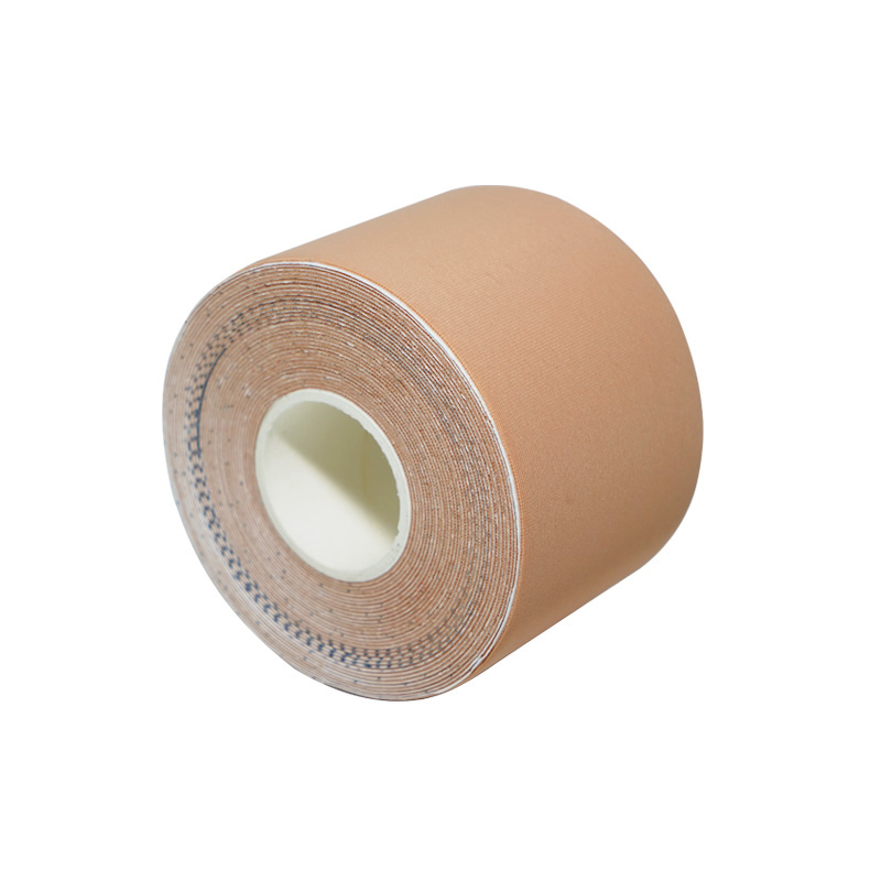 Huidskleur vierzijdige elastische spierpleister Kinesiologietape